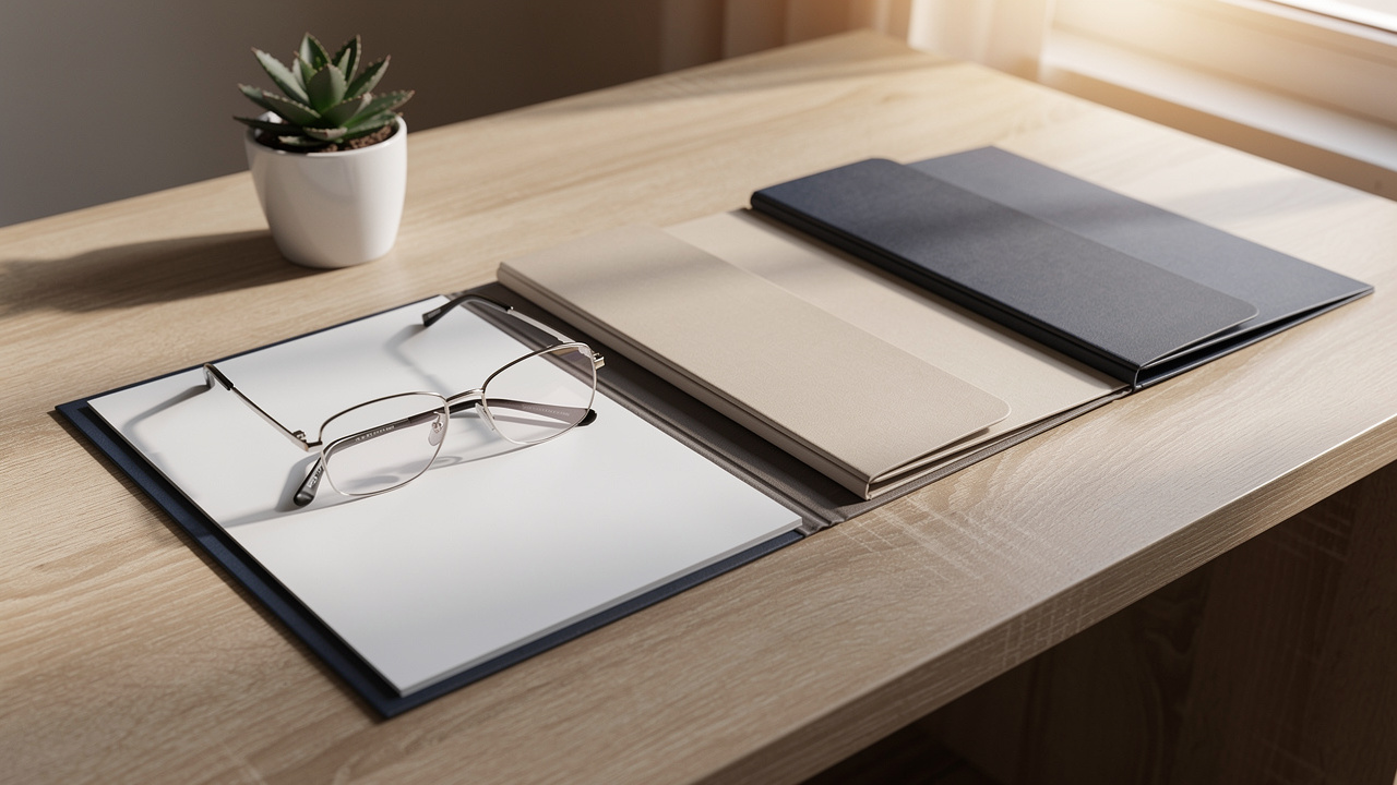 Organized estate planning documents representing alternatives to guardianship