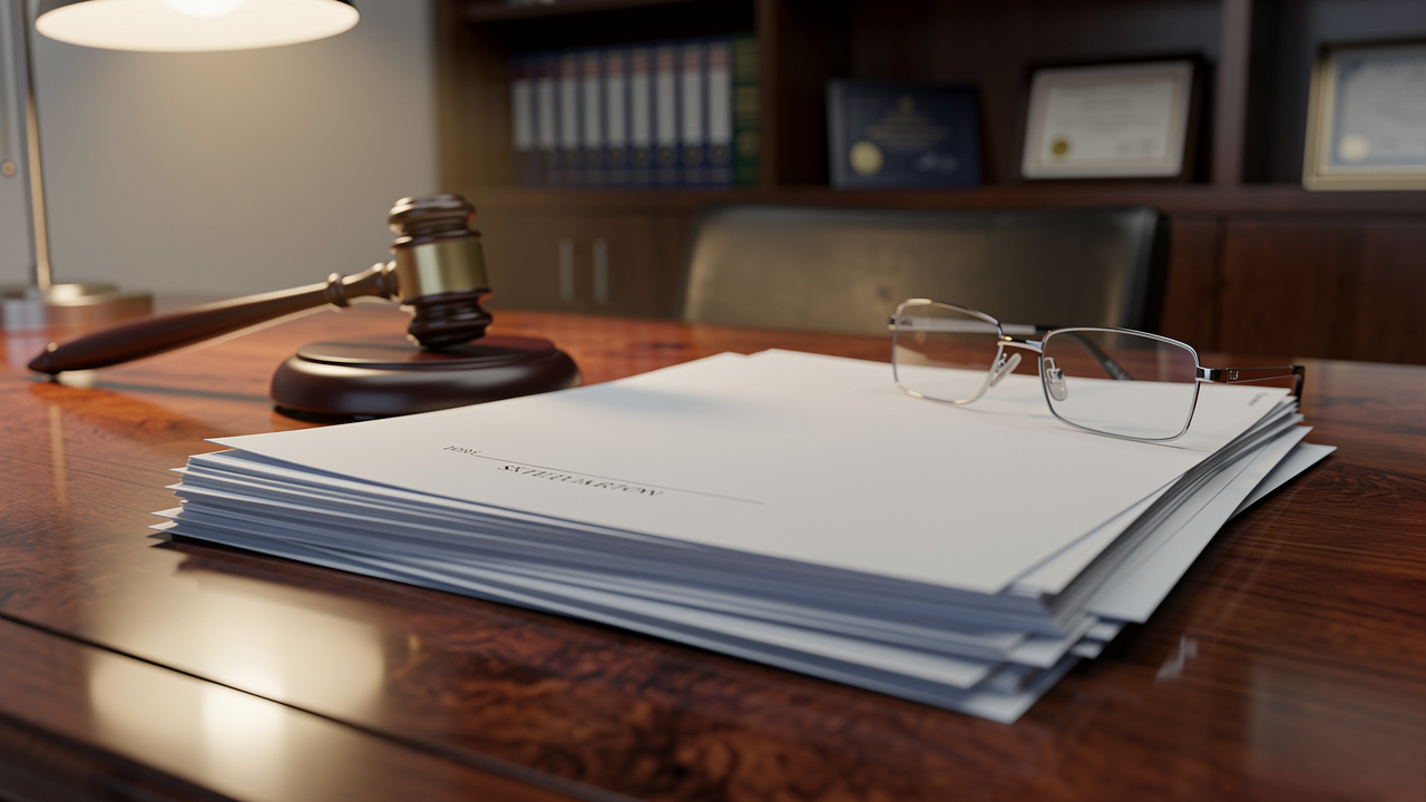 Legal documents representing first-party trust funding