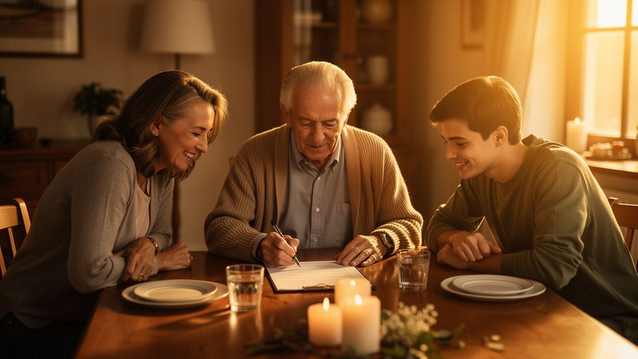 Multigenerational family planning a third-party trust